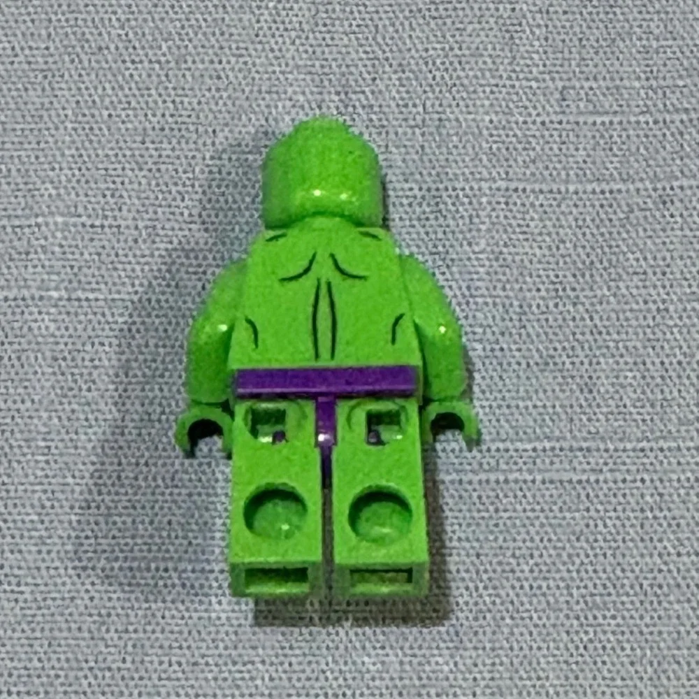 Marvel Super Heroes Hulk Minifigure Green Muscle Purple Pants Action Figure